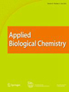Applied Biological Chemistry杂志封面